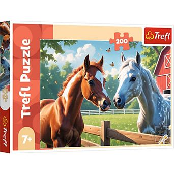 Trefl Kids Horses in the Clearing 200 pc Puzzle