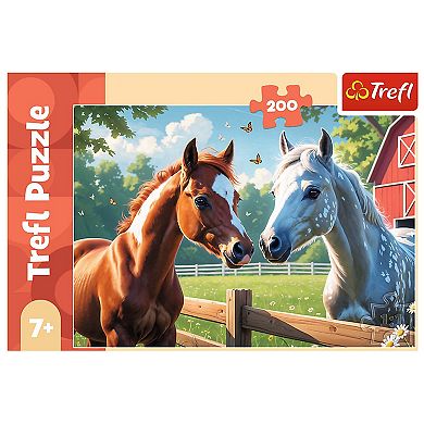 Trefl Kids Horses in the Clearing 200 Piece Puzzle