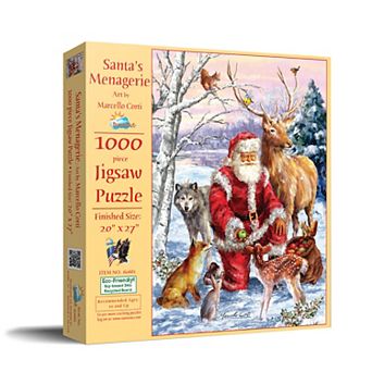 Santa's Menagerie 1000 pc Jigsaw Puzzle