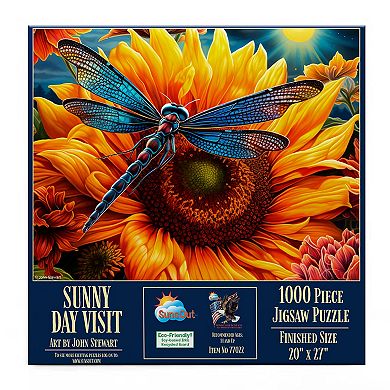 Sunny Day Visit 1000 piece Jigsaw Puzzle