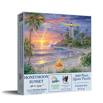Honeymoon Sunset 500 pc Jigsaw Puzzle