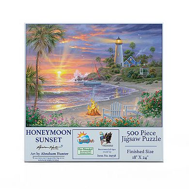 Honeymoon Sunset 500 piece Jigsaw Puzzle