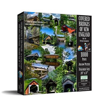 Covered Bridges of New England 1000 pc Jigsaw Puzzle