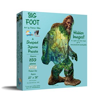 Big Foot 850 pc Special Shape Jigsaw Puzzle