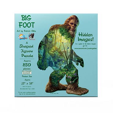 Big Foot 850 piece Special Shape Jigsaw Puzzle