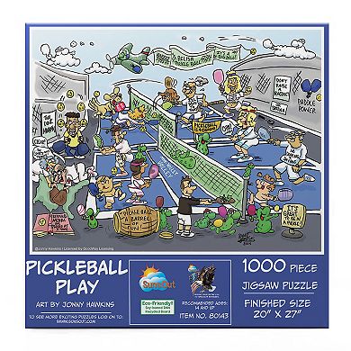 Pickleball Play 1000 piece Jigsaw Puzzle