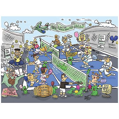 Pickleball Play 1000 piece Jigsaw Puzzle