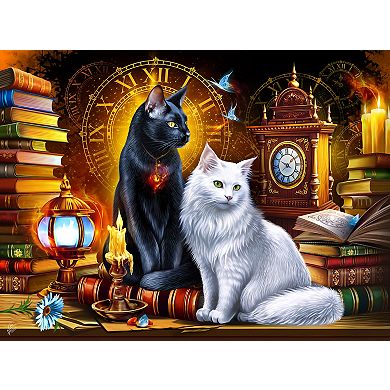 Cats and Clocks 1000 piece Jigsaw Puzzle