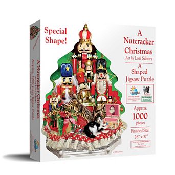 A Nutcracker Christmas 1000 pc Special Shape Jigsaw Puzzle