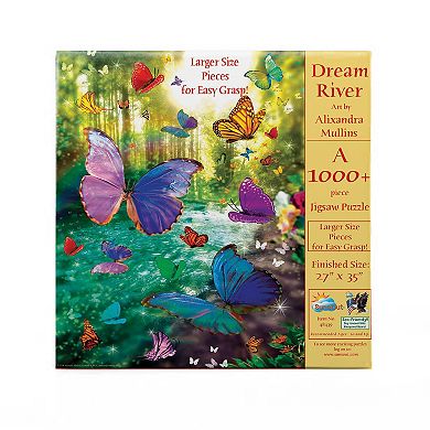 Dream River 1000 piece Large Pieces Jigsaw Puzzle