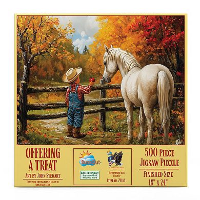 Offering a Treat 500 piece Jigsaw Puzzle for Adults
