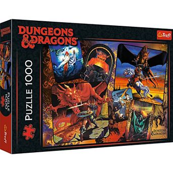 Trefl Red 1000 pc Puzzle - Dungeons & Dragons - The Origins of D & D