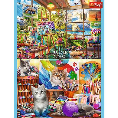 Trefl The Art of Painting 2 x 500 Piece Puzzle