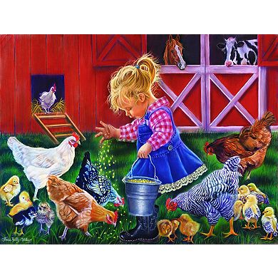 Little Farm Girl 500 piece Jigsaw Puzzle