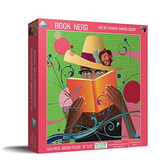 Book Nerd 500 pc Jigsaw Puzzle