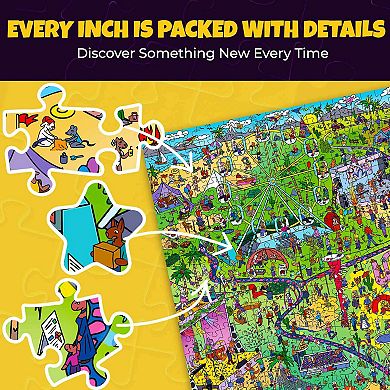 QUOKKA 1000 Piece Puzzle for Adults with Hidden Secrets & Audio Story