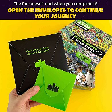 QUOKKA 1000 Piece Puzzle for Adults with Hidden Secrets & Audio Story