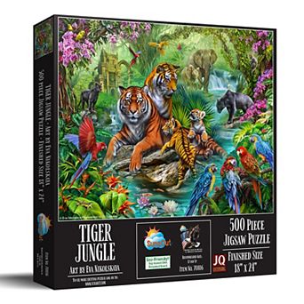 Tiger Jungle 500 pc Jigsaw Puzzle