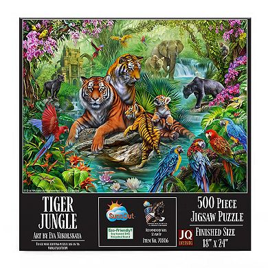 Tiger Jungle 500 piece Jigsaw Puzzle