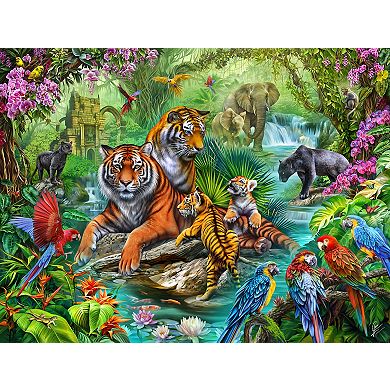Tiger Jungle 500 piece Jigsaw Puzzle