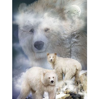 Spirit of White Bears 500 piece Jigsaw Puzzle