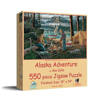 Alaska Adventure 550 pc Jigsaw Puzzle
