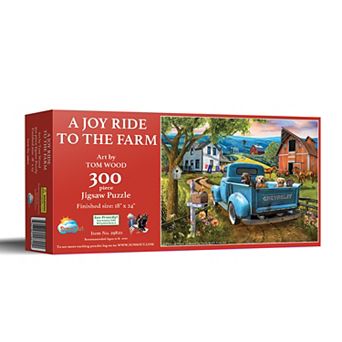 A Joy Ride to the Farm 300 pc Jigsaw Puzzle