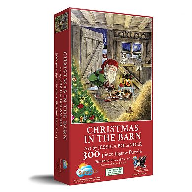 Christmas in the Barn 300 piece Jigsaw Puzzle