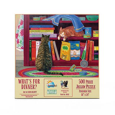 What's for Dinner 500 piece Jigsaw Puzzle