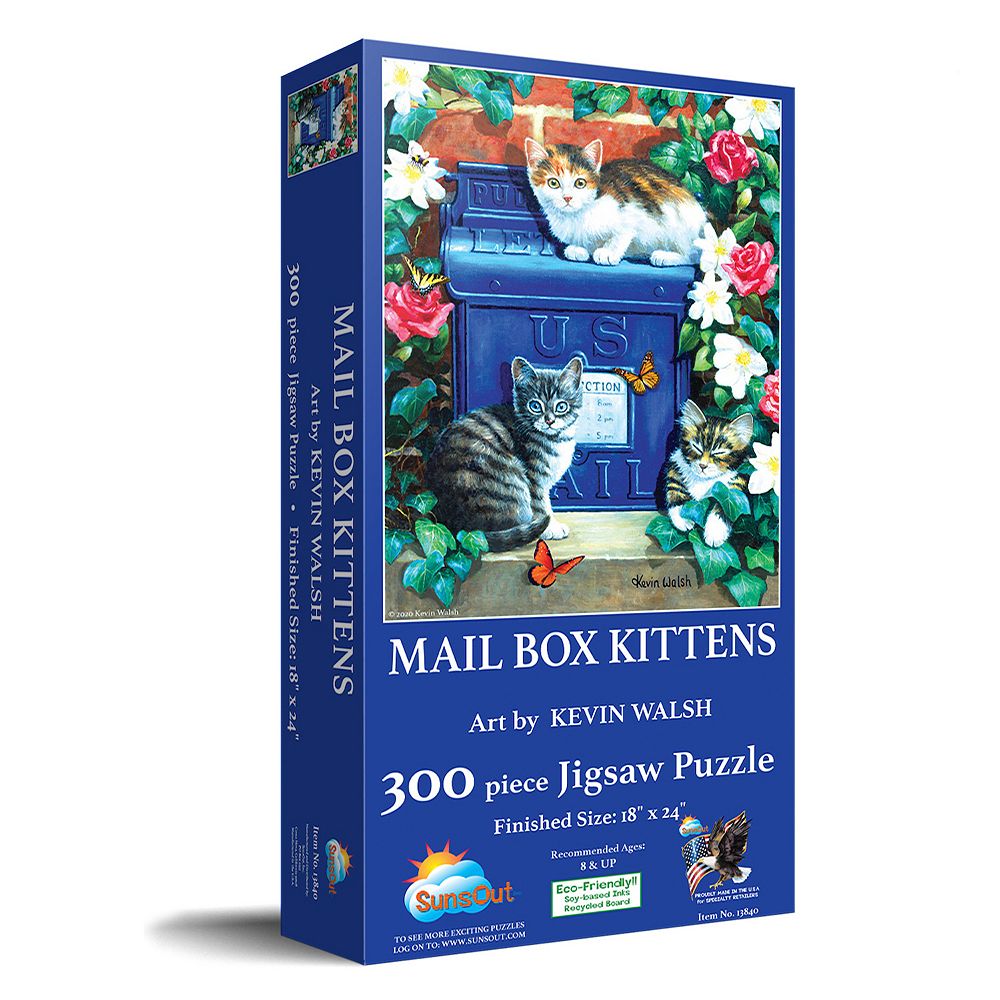 Mail Box Kittens 300 piece Jigsaw Puzzle