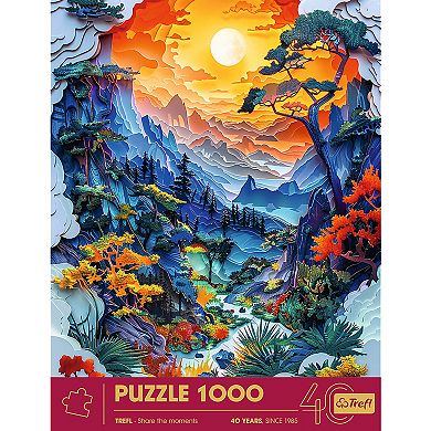 Trefl Red 40th Anniversary Valley 1000 Piece Paper Art Puzzle