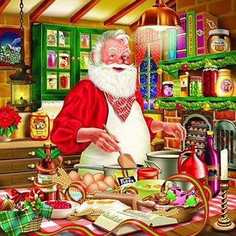 Cooking Santa 500 pc Jigsaw Puzzle