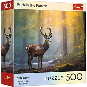 Trefl Red 500 pc Puzzle - Nature - Buck in the Forest