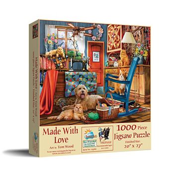 Made With Love 1000 pc Jigsaw Puzzle