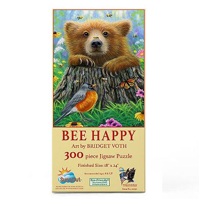 Bee Happy 300 piece Jigsaw Puzzle