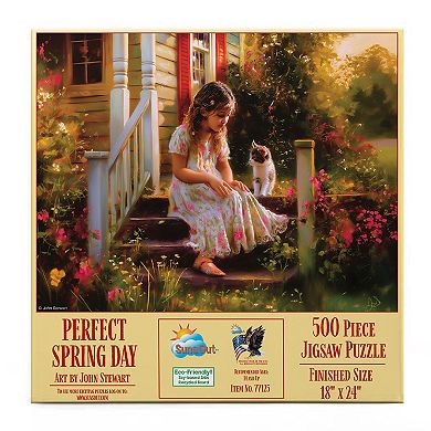 Perfect Spring Day 500 piece Jigsaw Puzzle