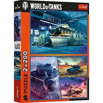 Trefl World of Tanks Armoured Mission 2x200 pc Puzzle
