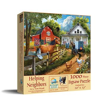 Helping Neighbors 1000 pc Jigsaw Puzzle
