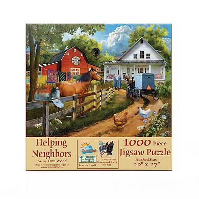 Helping Neighbors 1000 piece Jigsaw Puzzle