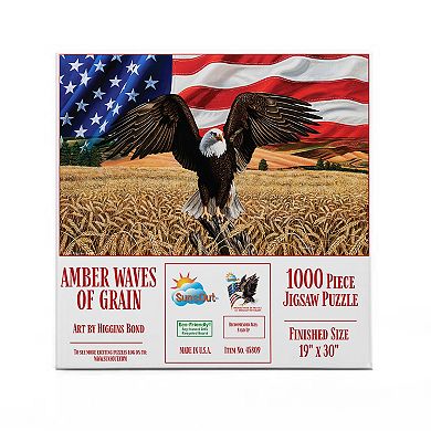 Amber Waves of Grain 1000 piece Jigsaw Puzzle