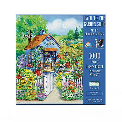 Path to the Garden Shed 1000 piece Jigsaw Puzzle