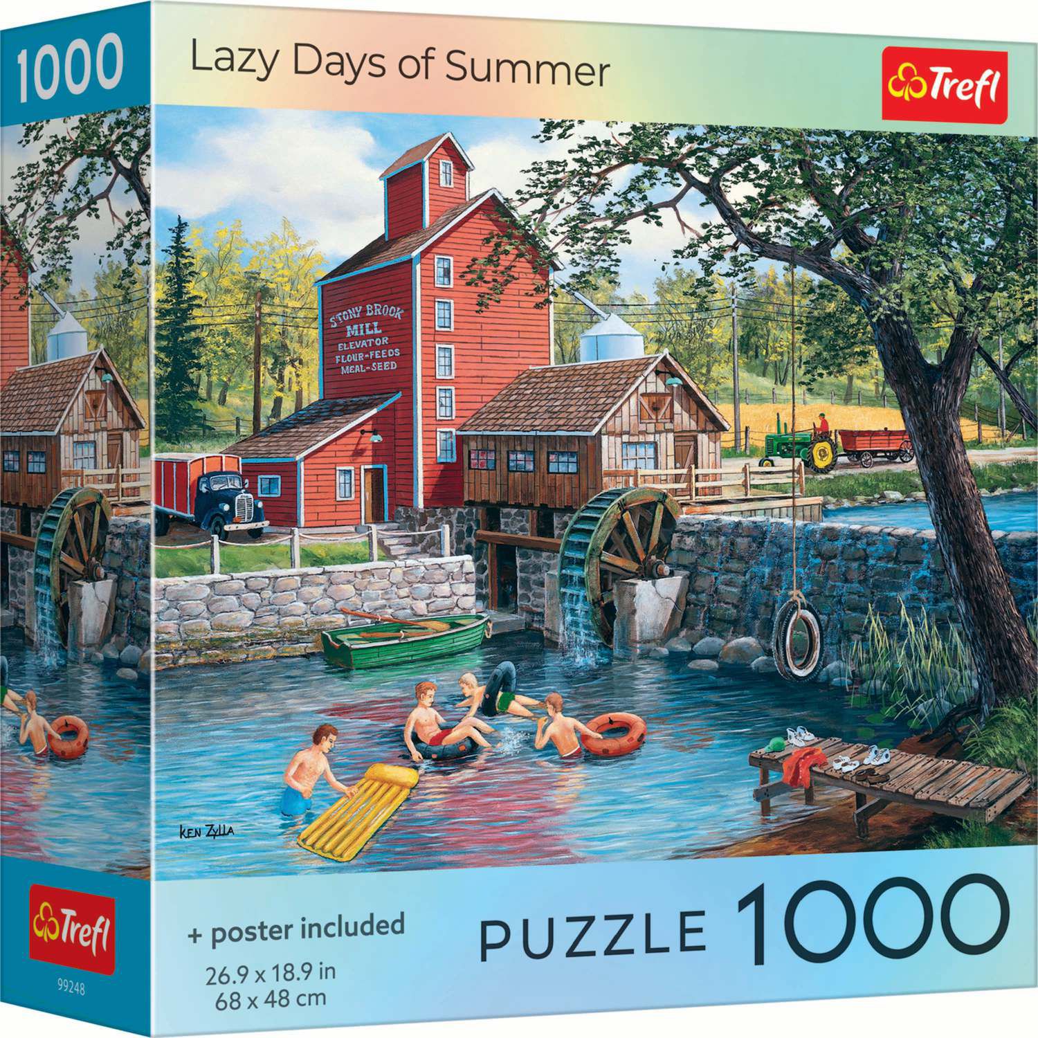 Детские игрушки Trefl Red Lazy Days of Summer 1000 pc Puzzle