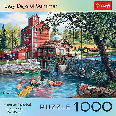 Trefl Red Lazy Days of Summer 1000 Piece Puzzle