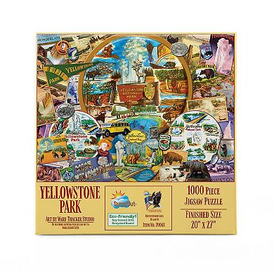 Yellowstone Park 1000 piece Jigsaw Puzzle