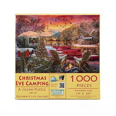 Christmas Eve Camping 1000 piece Jigsaw Puzzle