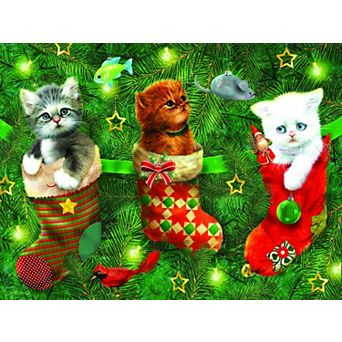 Stockings Full of Kittens 300 pc Jigsaw Puzzle