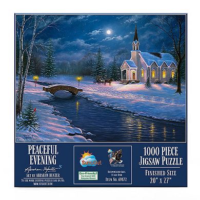 Peaceful Evening 1000 piece Jigsaw Puzzle
