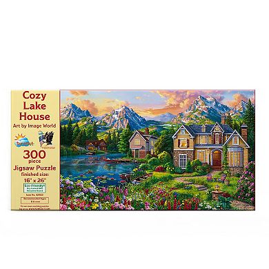 Cozy Lake House 300 piece Jigsaw Puzzle
