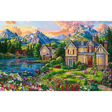 Cozy Lake House 300 piece Jigsaw Puzzle
