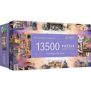 Trefl The Art Of Painting 2x500 Piece Jigsaw Puzzles Set - Two 48x34 Cm Puzzles For Adults & Kids 10+